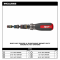 Milwaukee Multi-Nut Driver W/ SHOCKWAVE Impact Duty Magnetic Nut Drivers